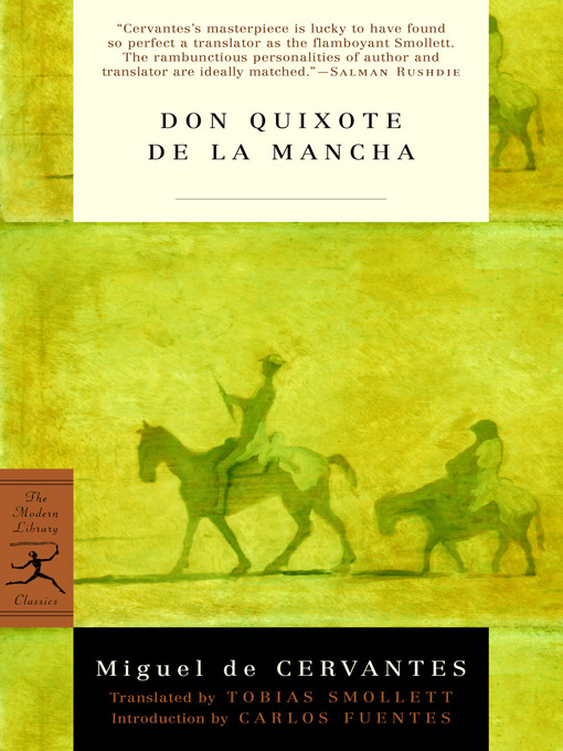 Title details for Don Quixote by Miguel de Cervantes - Wait list